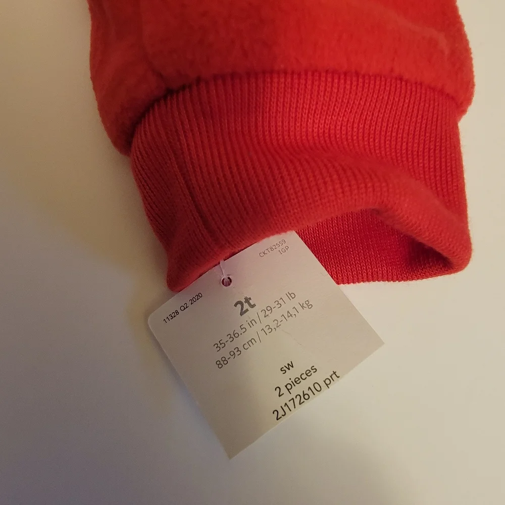 Carter's Christmas Pajama Set Size 2T - NWT